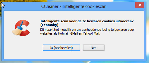 intelligente cookie scan